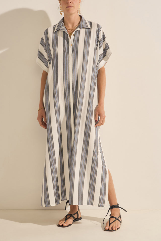 Apollo Chios Stripe Caftan