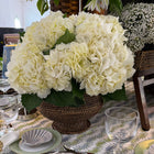 Rattan Footed Cachepot