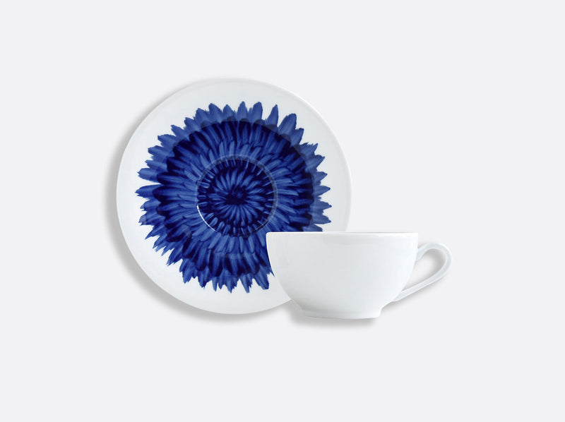 Set of Two In Bloom Breakfast Tea Cup and Saucer
