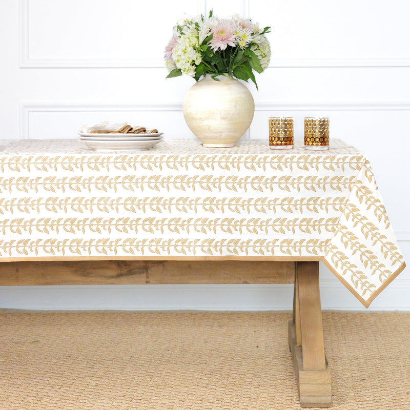 Climbing Nettle Sand 60x120" Tablecloth