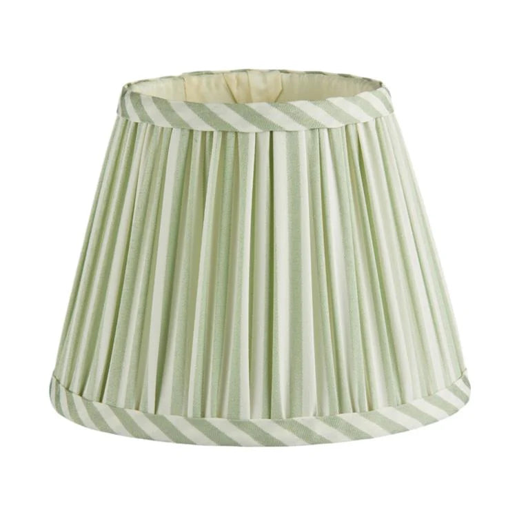 Sage Stripe Lampshade