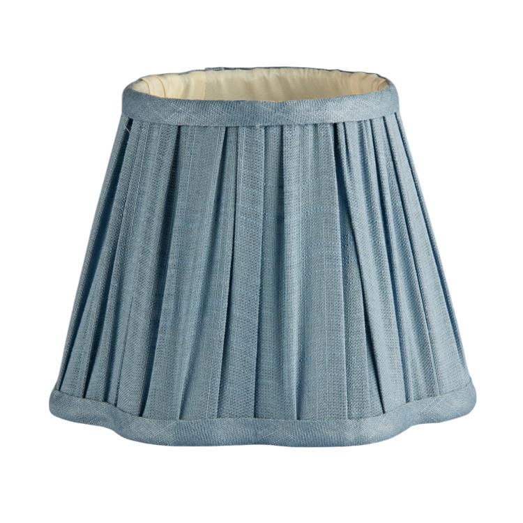Chambray Scallop Lampshade