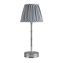 Navy Stripe Lampshade