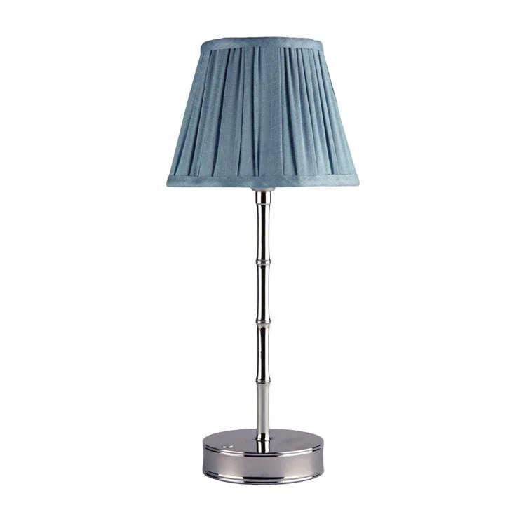 Chambray Scallop Lampshade