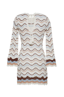 Landon Dress, Ivory Crochet
