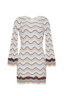 Landon Dress, Ivory Crochet
