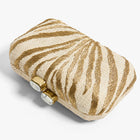 Le Zoo Gold Clutch