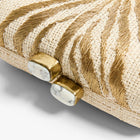 Le Zoo Gold Clutch