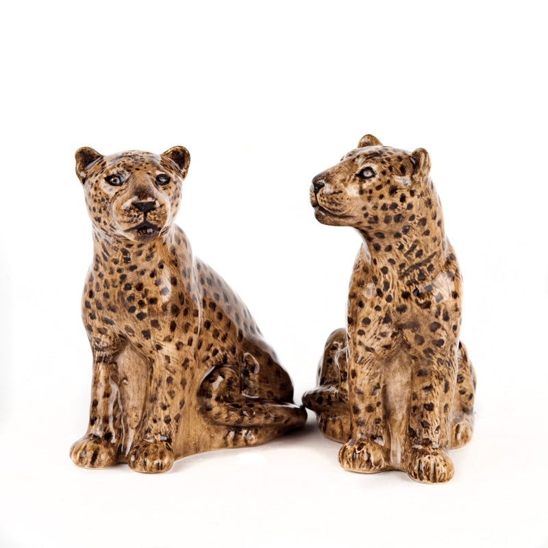 Leopard Salt & Pepper Shakers