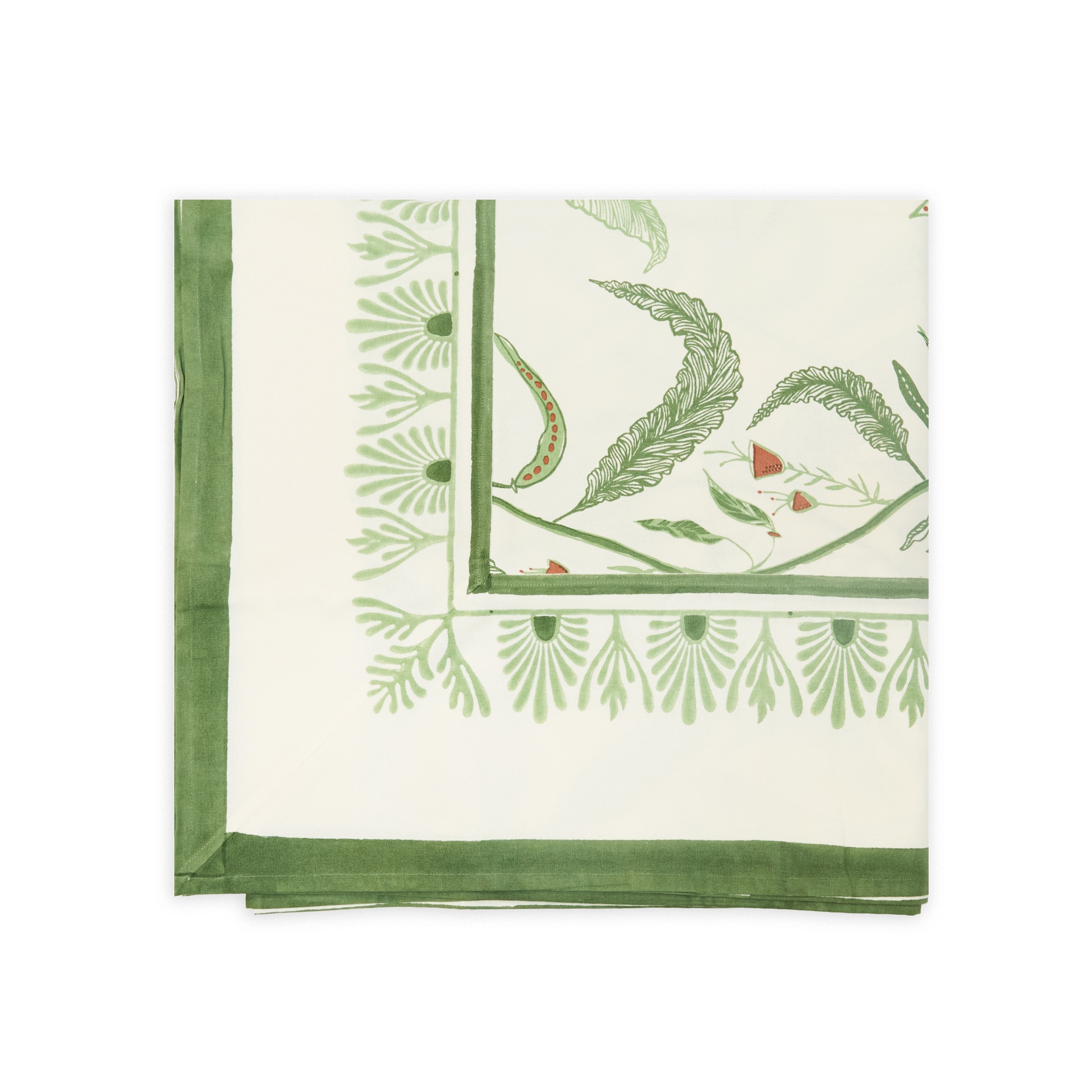 Tuileries Evergreen Farm Tablecloth