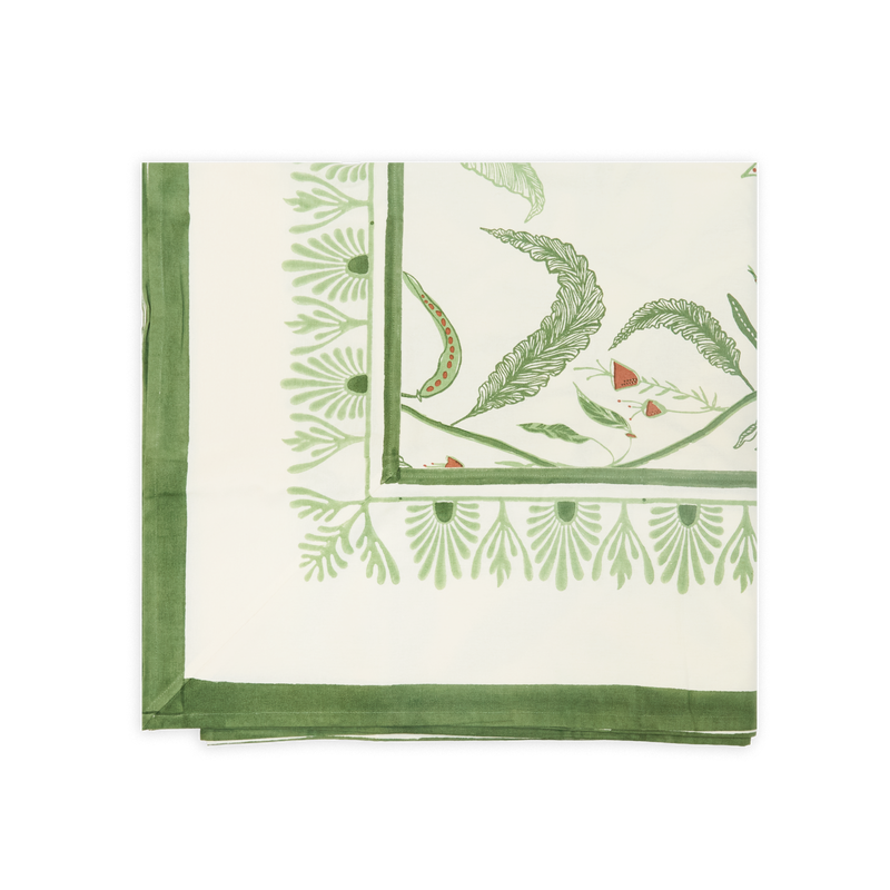 Tuileries Evergreen Farm Tablecloth