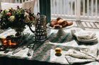 Gustavia Calypso Tablecloth, Round