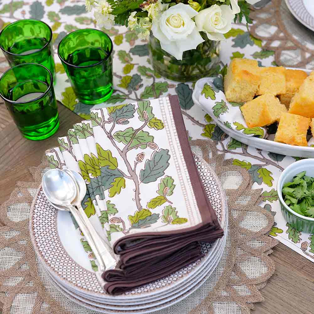 Maple & Acorn Napkin