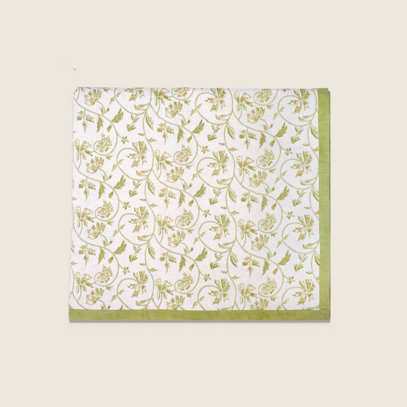 Marguerite Celadon Tablecloth