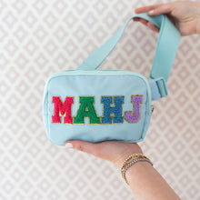 Mahj Belt Bag, LIght Blue