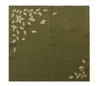 Gilded Breeze Napkin in Olive & Gold