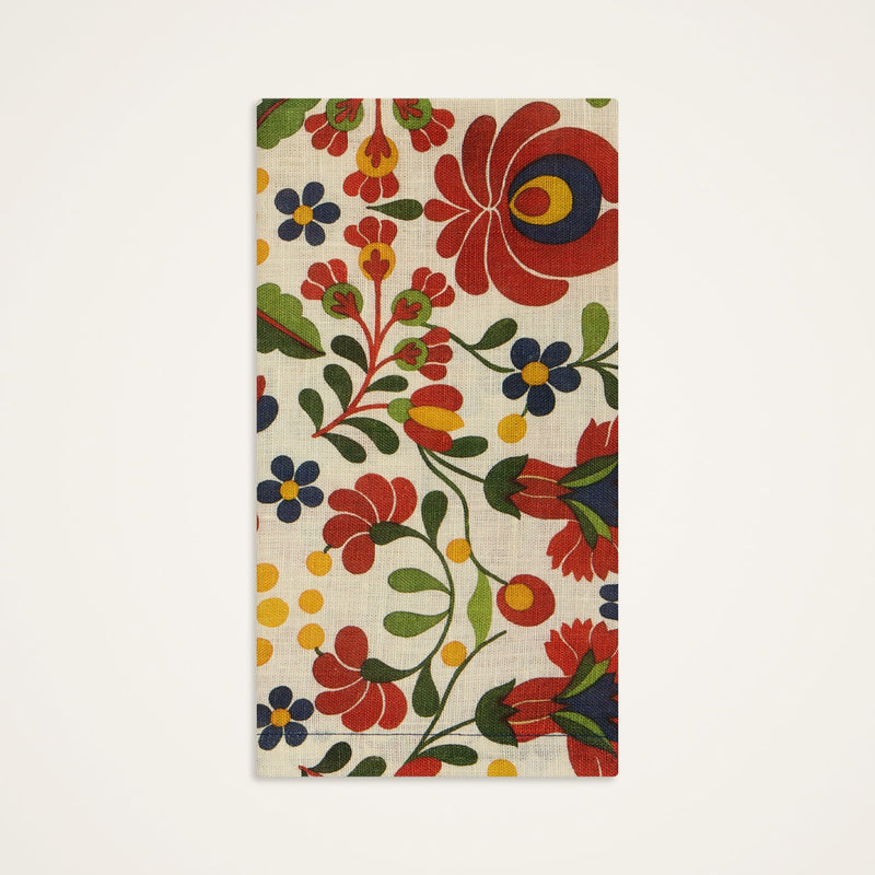 Windflower Bordeaux Napkin