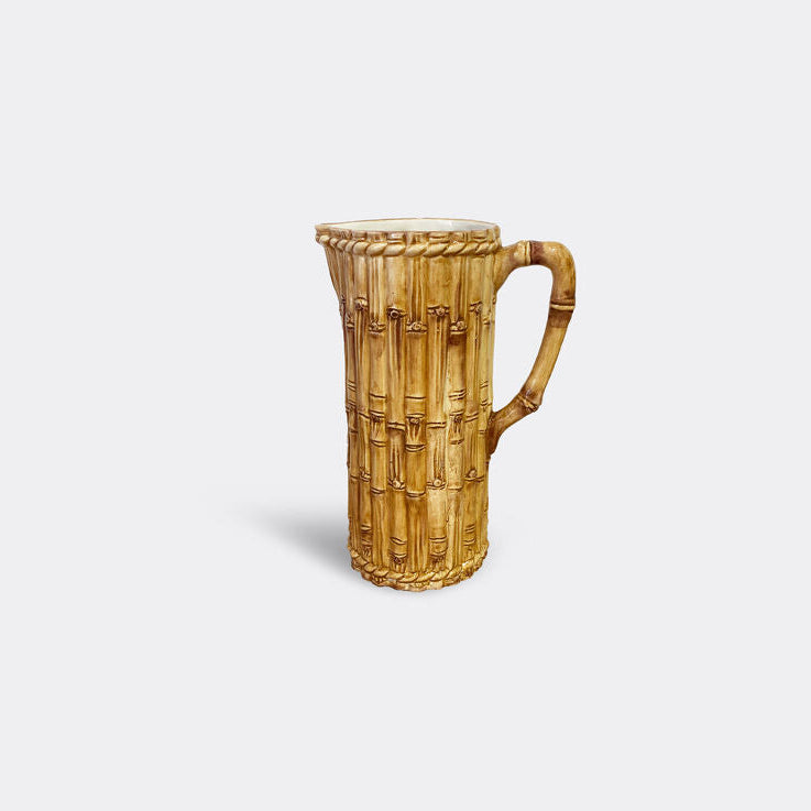 Bamboo Ceramic Jug