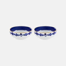 Wildbird Blue Snack Bowl, Pair