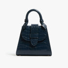 The Petite Leather Lady Bag, Navy