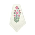 Pink Flower Motif Napkin