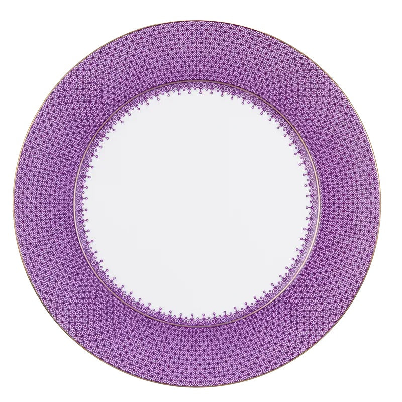 Plum Service Plate