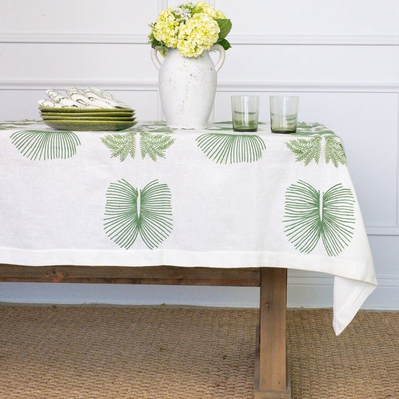 Embroidered Palms 60x120" Tablecloth