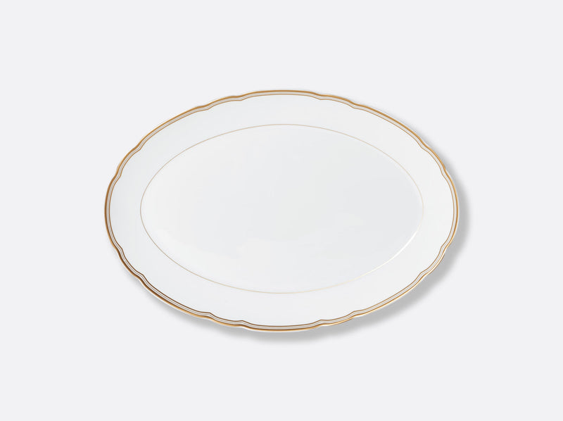 Pompadour Oval Platter, 13"