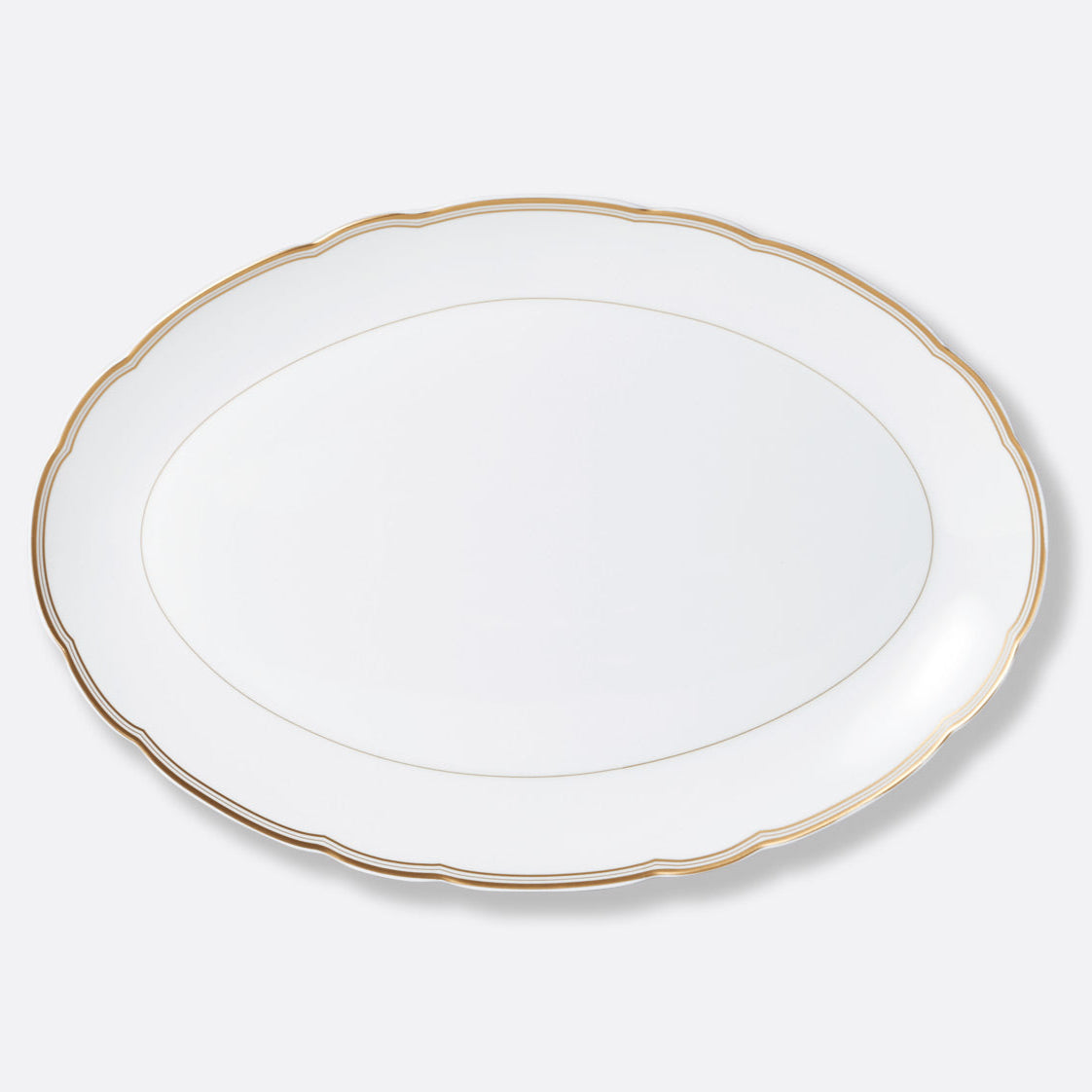 Pompadour Oval Platter, 15"