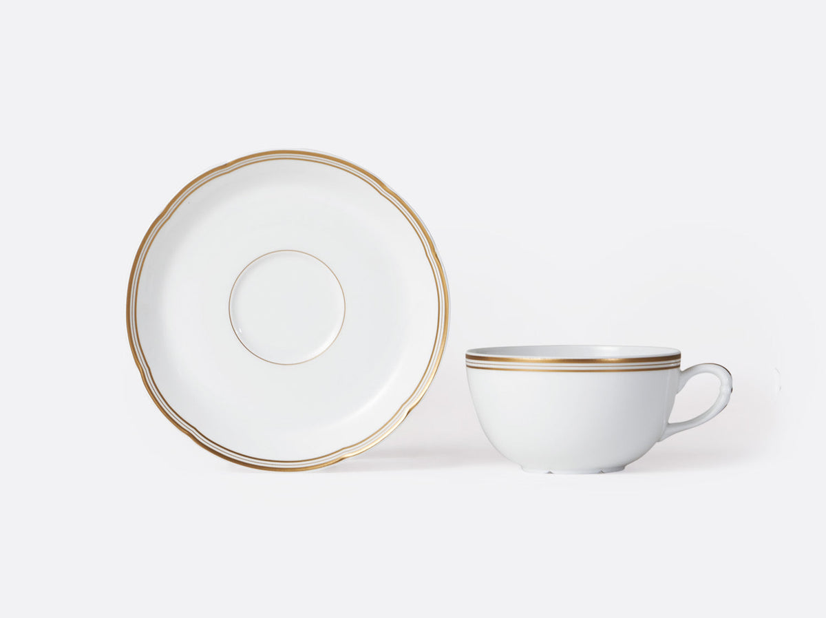 Pompadour Tea Cup and Saucer