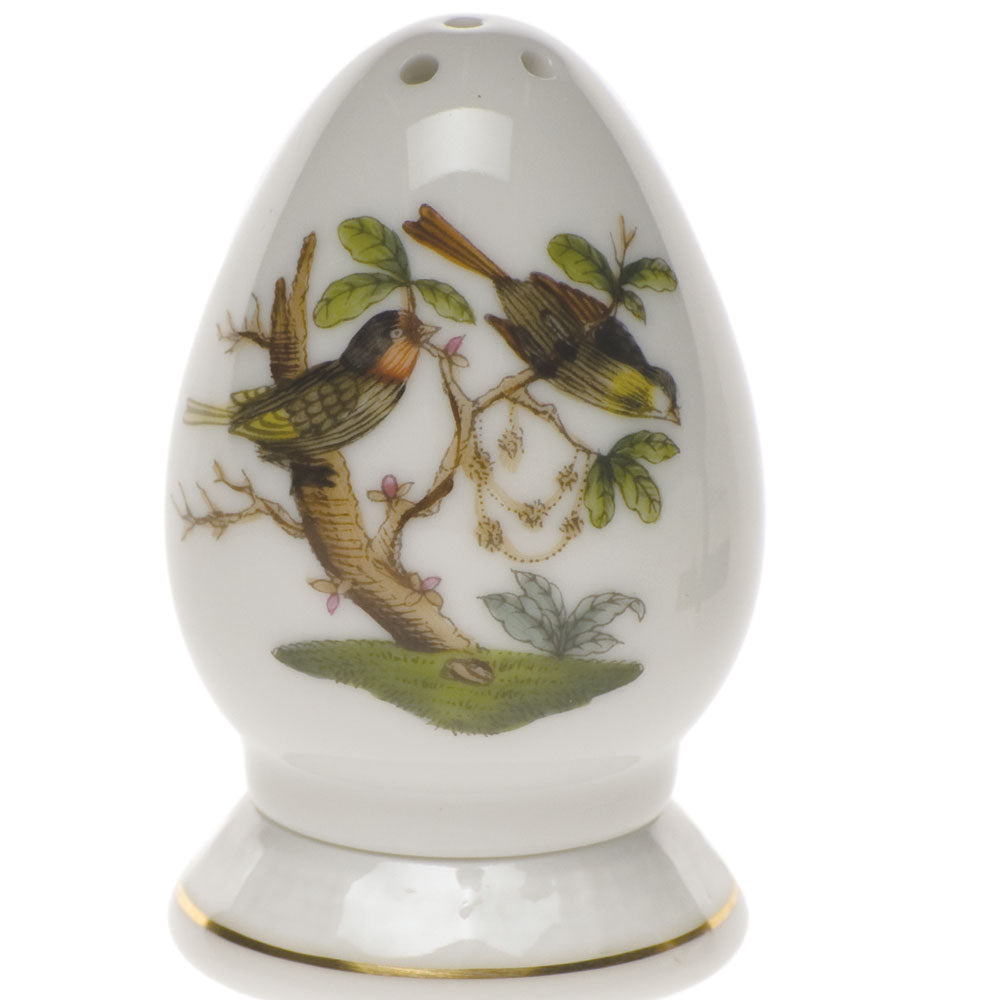 Herend Rothschild Bird Salt Shaker, Multi-Hole