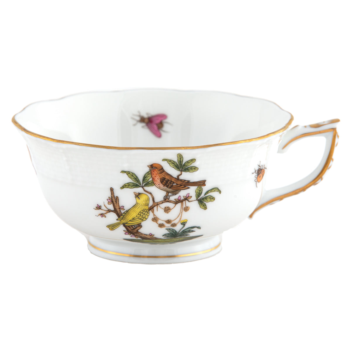 Herend Rothschild Bird Motif 6 Tea Cup