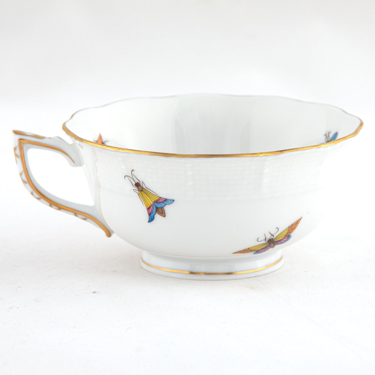 Herend Rothschild Bird Motif 6 Tea Cup