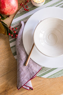 Chambray Cocoa Napkin