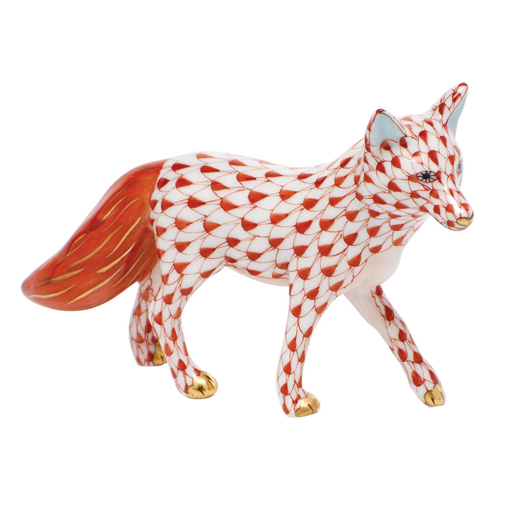 Herend Fox Figurine