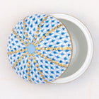 Herend Sea Urchin Box, Blue