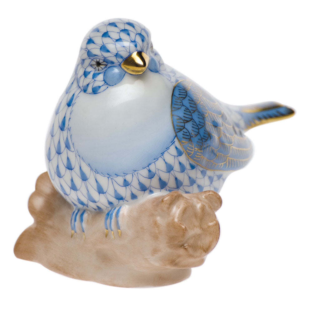 Herend Little Bird, Blue