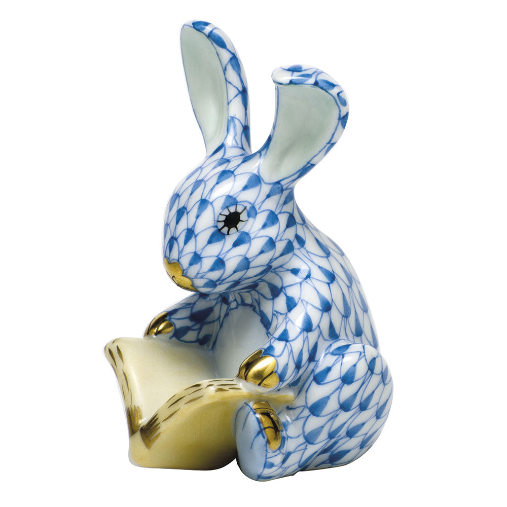 Herend Storybook Bunny, Blue