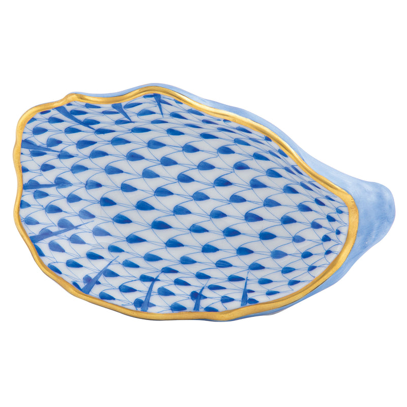 Herend Oyster Shell, Sapphire