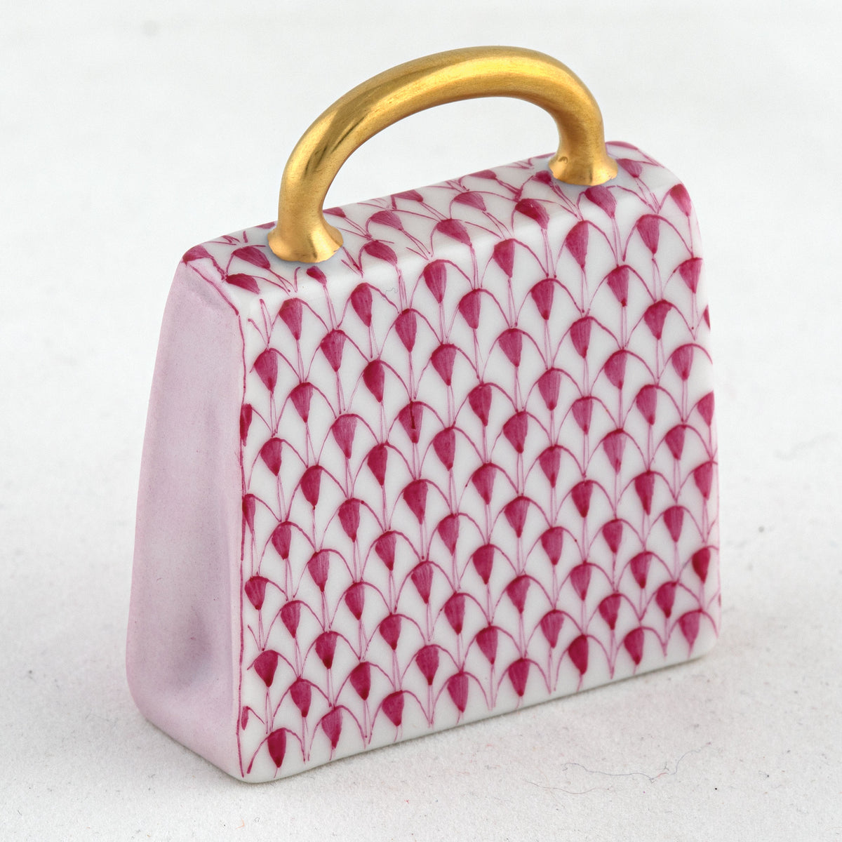 Herend Handbag, Raspberry