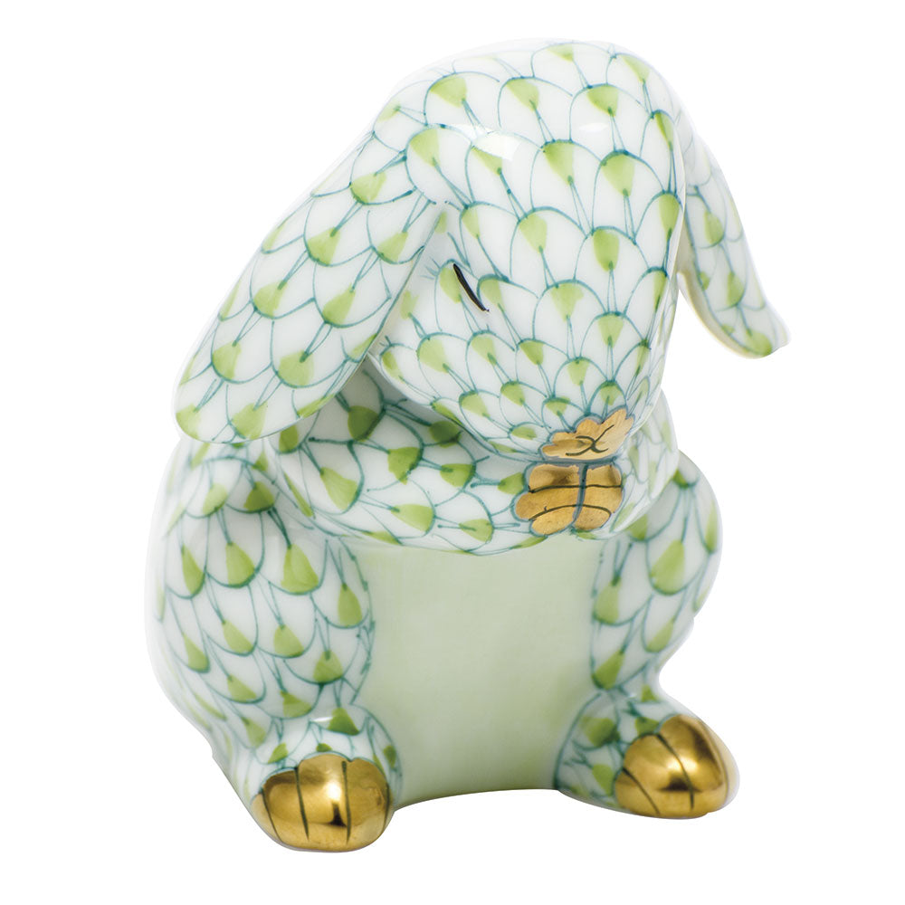 Herend Praying Bunny, Key Lime