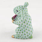 Herend Bunny with Watermelon, Key Lime