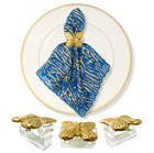 Butterfly Napkin Rings, S/4