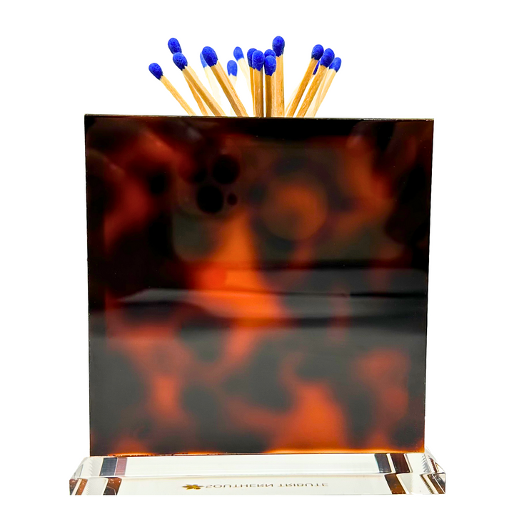 Tortoise Acrylic Match Striker