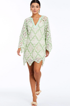 Palermo Scallop Mini Dress