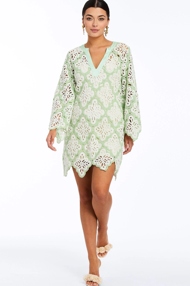 Palermo Scallop Mini Dress