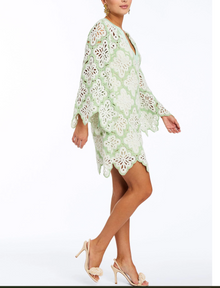 Palermo Scallop Mini Dress