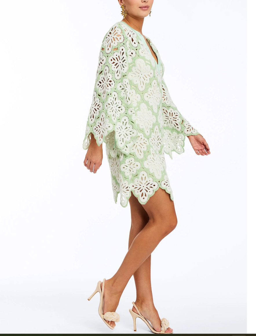 Palermo Scallop Mini Dress