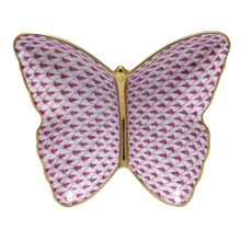 Herend Butterfly Dish, Pink