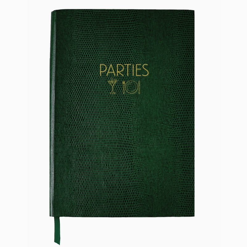 Dinner Parties Book, Dark Green